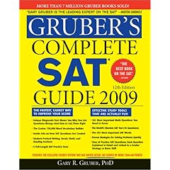 Book cover for share_ebook Gruber s Complete SAT Guide 2009