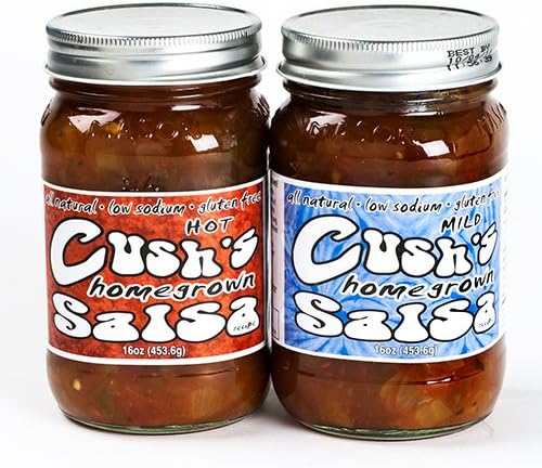Cush's Homegrown Salsa - Red Zone (16 ounce)