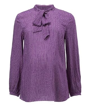 Blooming Marvellous Maternity Spotty Pussy Bow Blouse