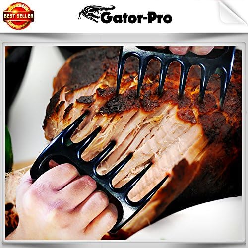 Meat Handlers - Meat Claws for Pulling Pork, Shredding & Handling BBQ Meat - BBQ Set of 2