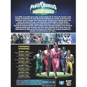 Power Rangers : Time Force - coffret intégrale (38 épisodes)
