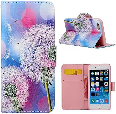 iPhone 6S Plus Leather Case,iPhone 6S Plus Wallet Case,iPhone 6 Case Leather,Leopardcases Wallet Style Leather Case Cover for iPhone 6/6D 5.5 inch #02