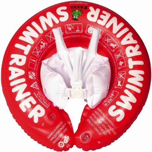Fred's Swim Academy SwimTrainer Classic - Red (3 months - 4 years) Color: Red (13-40 lbs / 3 months - 4 years), Lark, Amuse, Trifle, Twiddle