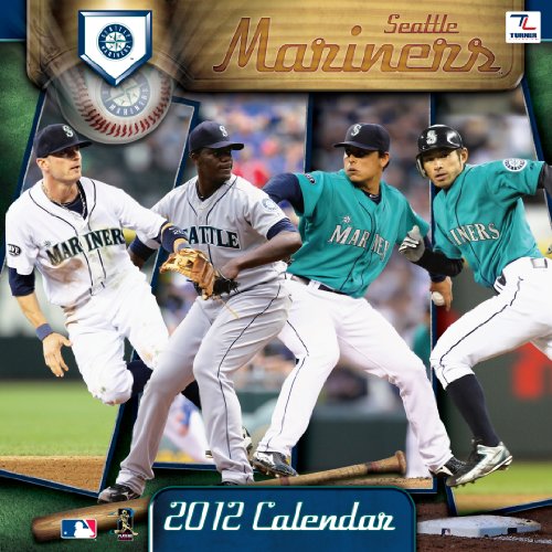 2012 SEATTLE MARINERS 12X12 WALL CALENDAR