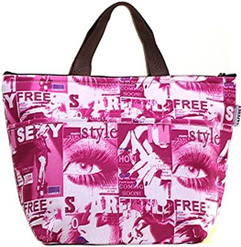 RRRLJL Waterproof Picnic Lunch Tote Bag Insulated Cooler Travel Zipper Organizer 2PC Set