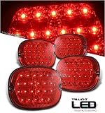 1991-1996 Chevy Corvette C4 Option Racing Altezza Tail Light (Red L.E.D)