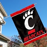 University of Cincinnati Bearcats House Flag