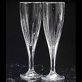 SET/2 CHAMP FLUTES VELVET BOX