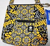 Pittsburgh Steelers NFL Official Hugh special fabric fashion hipster tote bag purse