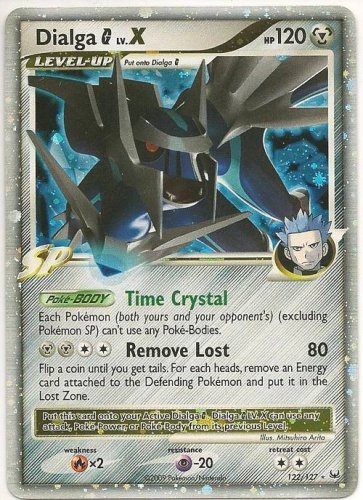 Pokemon - Dialga [G] LV.X (122) - Platinum - Holofoil