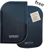 SlipToGrip&reg; TWIN PACK - Two Universal Cell Pads and Alcohol Pad. Sticky Anti-Slip GEL Pads - Holds Cell Phones, Sunglasses, Coins. **IMPORTANT** Look below the GREEN words "In Stock" and confirm "Ship and Sold by - StepNGrip. If your pads arrive don't have SlipToGrip &reg;, then REPORT SELLER.