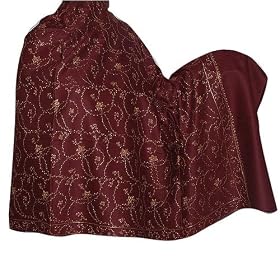 Wool Shawls with Embroidery on Wool Fabric from Kashmir 80 x 40 inches (ebs320)