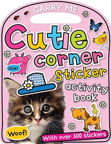 Fun on the Run: Cutie Corner Sticker Activity Book (Carry-Me)