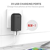 Anker® Zolo 20W 2ポート マグネットUSB急速充電器 折畳式コンセント搭載 コンパクトサイズ (カーボン)