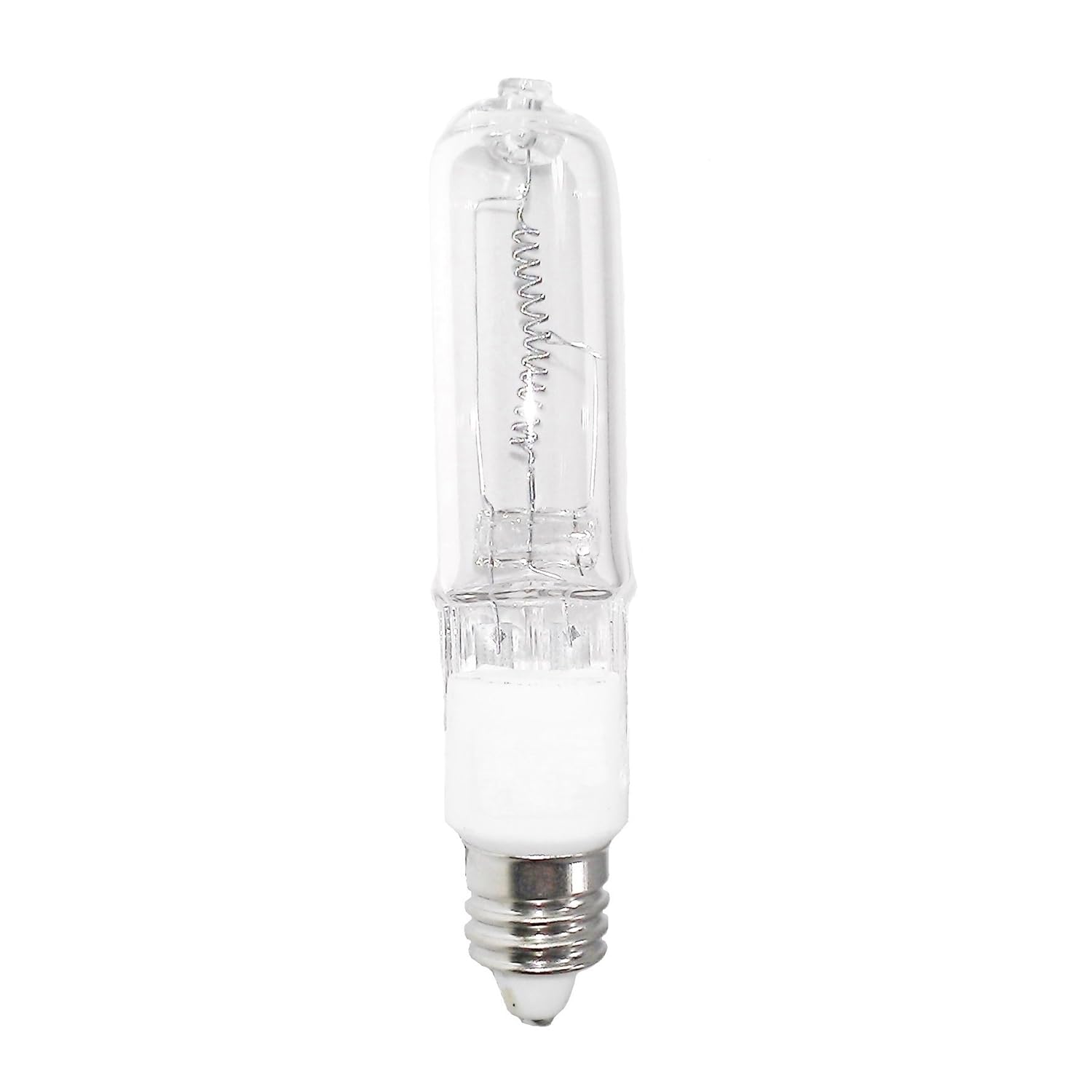(Pack of 10) 35 Watt T4 JD Type Halogen CLEAR E11 Mini Candelabra Base