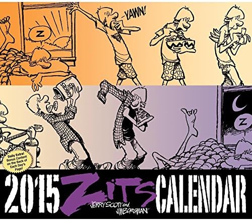 2015 Zits Daily Page-A-day Box / Desk / Box Calendar