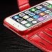 iPhone 6 Case, iPhone 6S Case,Joopapa iPhone 6/6S Wallet Case, Luxury Fashion Pu Leather Magnet Wallet Flip Case Cover with Built-in Credit Card/ID Card Slots for Apple iPhone 6/6s 4.7 Inch (Red)