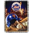 New York Mets MLB Woven Tapestry Throw (Home Field Advantage) (48x60")"