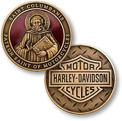 Saint Columbanis Challenge Coin
