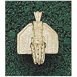 LogoArt Michigan State Spartans 10K Gold Backboard Pendant