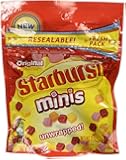 Starburst Original Fruit Chews Minis Unwrapped New Resealable Fresh Pack 8 Oz (1 Pk)