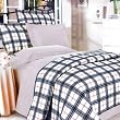Blancho Bedding - [Red Black Plaid] Luxury Bed In A Bag Combo 300GSM
