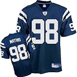 Reebok Indianapolis Colts Robert Mathis Replica Jersey Medium