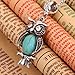 YAZILIND Owl Eyes Pendant Chain Necklace vintage