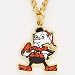 Cleveland Browns Chain Necklace with NFL Team Logo Pendant