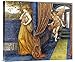 Global Gallery Budget GCS-267334-22-142 John Roddam Spencer Stanhope Cupid and Psyche Gallery Wrap Giclee on Canvas Wall Art Print