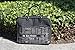 byhands Genuine Leather Embossed Black Purse Handles/Bag Strap, 18.9