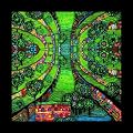 Affiche: Friedensreich Hundertwasser "green town" 48 x 48