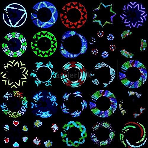 New 32 LED 42 Pattern Colorful Rainbow Bicycle Bike Cycling Wheel Spoke Signal Light