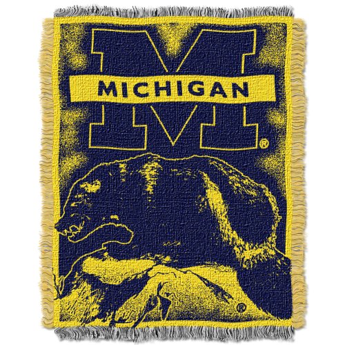 Michigan Wolverines 48x60 Jacquard Acrylic Throw