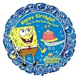 SpongeBob Happy Birthday 18" Mylar Balloon