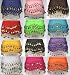 3 Rows Belly Dancing Dance Hip Scarf Skirt Bra Belt Gold/Silver Coins By A-Express
