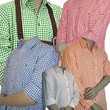 Trachtenhemd Xaver Krempelärmel ( diverse Farben )