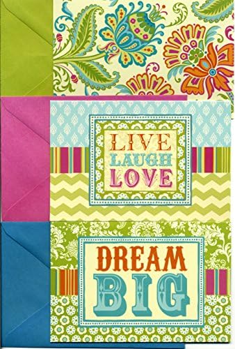 Winston Crane Live Laugh Love Note Card Set