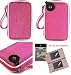 Magenta Special Edition Hard Shell Nylon Carrying Case with Screen Protector for Nintenod DS Lite