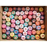 Free Ship Lot 50 Balls of Size 8 Perle/pearl Cotton Threads for Crochet, Hardanger, Cross Stitch, Needlepoint Hand Embroidery. All Different Colors