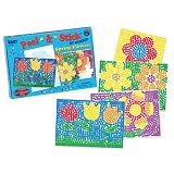 Lauri Toys Peel and Stick by Numbers Spring Flowers