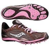 Saucony Shay XC Spike - Women's ( sz. 10.0, Brown/Silver/Pink )