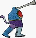 The Beatles - The Vacuum Guy from Yellow Submarine - Embroidered Iron On or Sew On Patch
