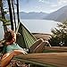 Fox Outfitters Neolite Single Camping Hammock - Lightweight Portable Nylon Parachute Hammock for Backpacking, Travel, Beach, Yard. Hammock Straps & Steel Carabiners Included (Khaki/Olive Green)