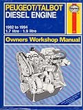 Peugeot Talbot diesel engine owner's workshop manual