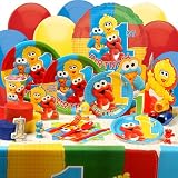 Sesame Street Babies First Birthday Deluxe Birthday Party Kit