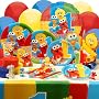 Sesame Street Babies First Birthday Deluxe Birthday Party Kit