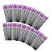Leegoal(TM) 100 Pieces Disposable Eyelash Brushes Wands Mascara Applicator