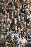STAR WARS CHARACTERS From all the Movies POSTER 24x36