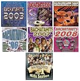 7 Different Bachata CD's BACHATAHITS 2003 - 2009